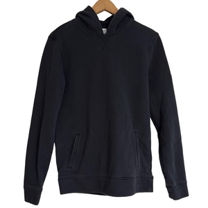 Adidas Black Long Sleeve Sporty Activewear Hoodie Kanga Pocket Youth XL 15-16